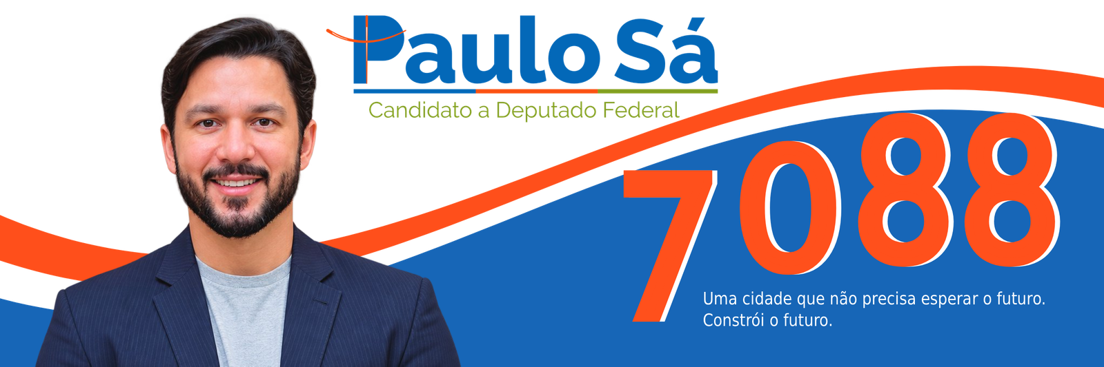Paulo Sá 7088 - Candidato a Deputado Federal